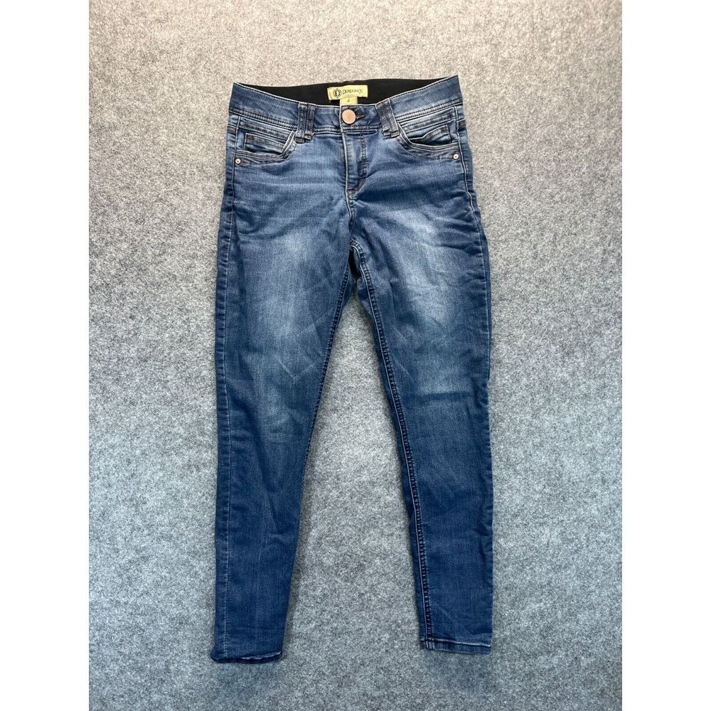 Democracy Jeans Women's 4 AB Technology Skinny Blue Denim Stretch‎ Pants
